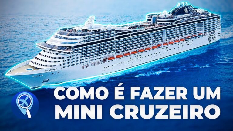 Como é fazer um mini cruzeiro no Brasil